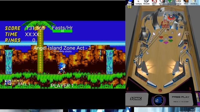 Sonic the Hedgehog Spinball progress update 3 смотреть онлайн