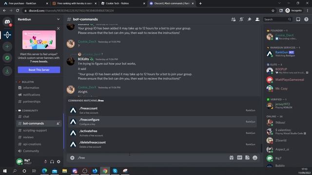 Roblox Ranking Bot Tutorial - 2022 смотреть онлайн