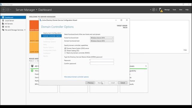 06 - (Setup Active Directory - ADDS) - Windows Server 2019 - Arabic - By Mohamed Zohdy - كورس عرب смотреть онлайн