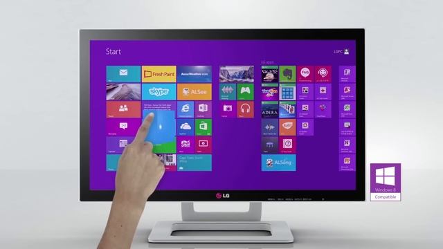 Monitor Touch ET83: optimizado para Windows 8 y con control táctil de 10 puntos смотреть онлайн