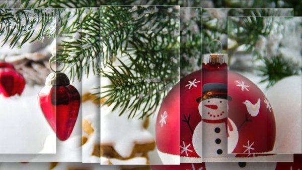 Interactive presentation template "Merry Christmas" / Интерактивный шаблон презентации "Новый Год"