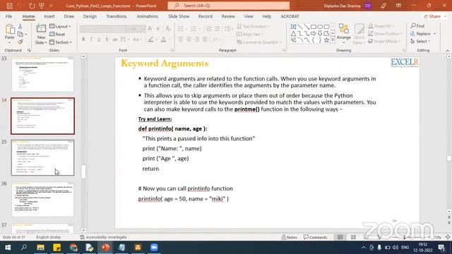 Python Programming and SQL EDL Program | Day 6 | ExcelR смотреть онлайн