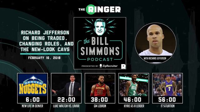 Richard Jefferson on Being Traded, Changing Roles & the Cavs | The Bill Simmons Podcast | The Ringe смотреть онлайн