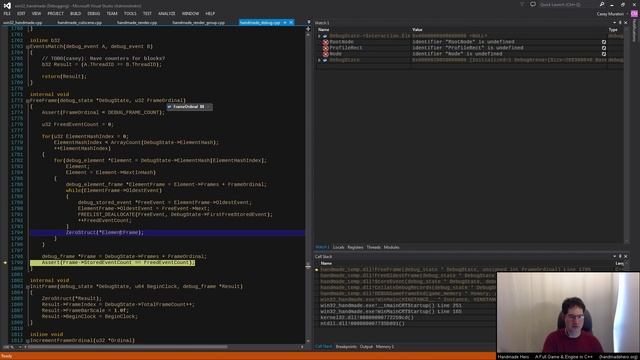 Handmade Hero Day 263 - Adding a Debug Frame Slider смотреть онлайн