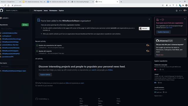 08 - Git y GitHub desde Visual Studio 2019 смотреть онлайн