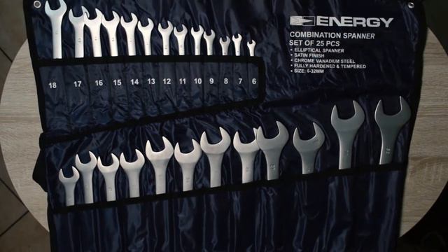 Набор ключей от компании ENERGY / ENERGY wrench set / ENERGY Kit chiavi смотреть онлайн