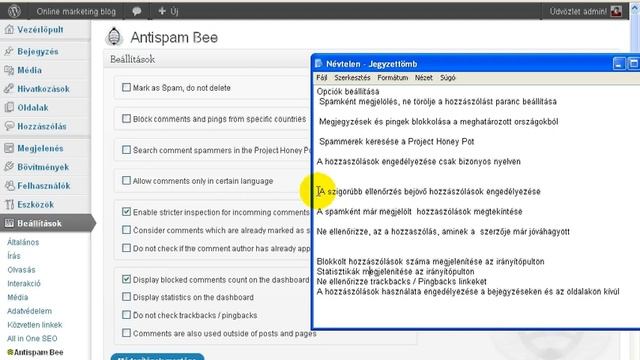 Videó 32. Wordpress Bővítmény Antispam Bee смотреть онлайн