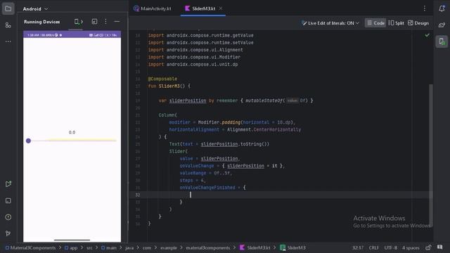 Mastering Slider in Jetpack Compose with Material Design 3 | Android Development | Kotlin | English смотреть онлайн