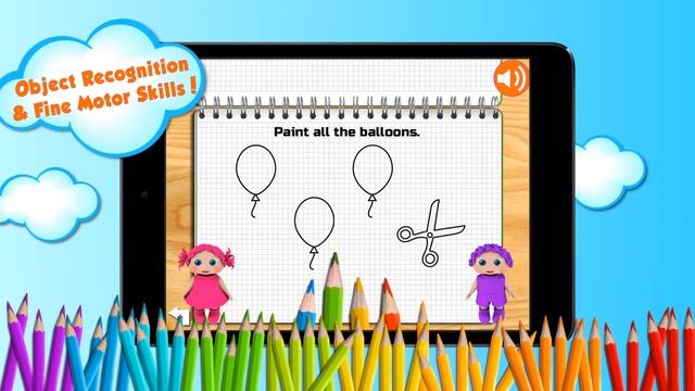 Early Learning Games for Toddlers & Preschoolers! Preschool EduPaint by Cubic Frog® Apps! смотреть онлайн
