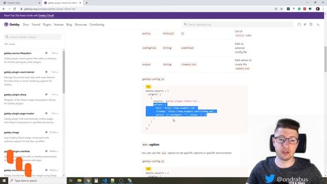 Add robots.txt to your Gatsby site смотреть онлайн