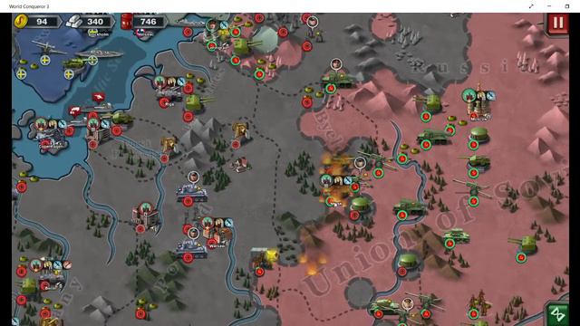 World Conqueror 3 Soviet Union 1943: Reconquest of Kiev смотреть онлайн