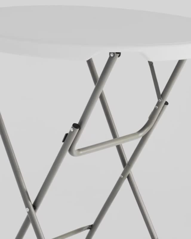 Стол круглый коктейльный Кейт. Уютный коктейльный складной столик смотреть онлайн