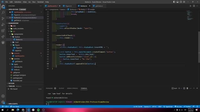 Exam 2 review Typescript, fetch and web components смотреть онлайн