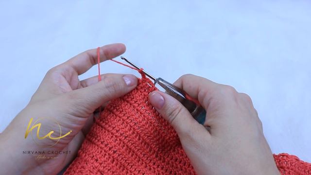 Top CROCHET Estilo SIRENA Con MANGAS Nivel INTERMEDIO