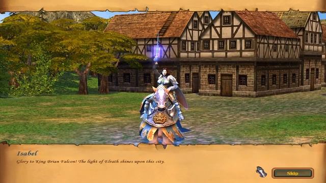 Heroes V - Haven Campaign: The Queen - Mission Five: The Fall of the King смотреть онлайн