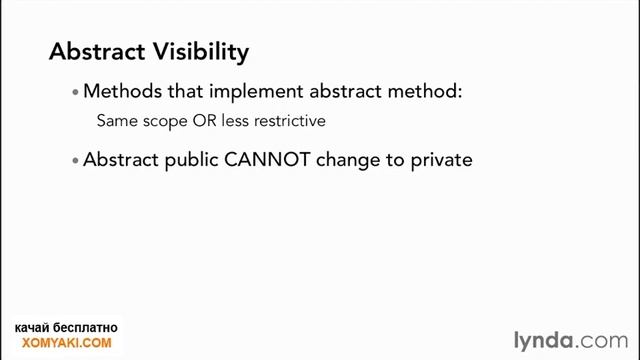 02 Абстрагирование классов смотреть онлайн