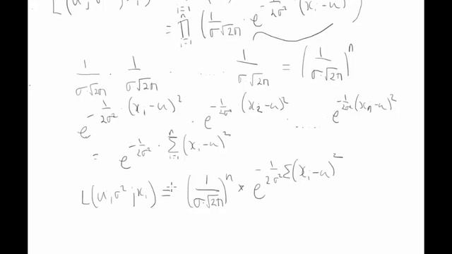 Maximum Likelihood Estimation (MLE): MLE Method - Parameter Estimation - Normal Distribution смотреть онлайн