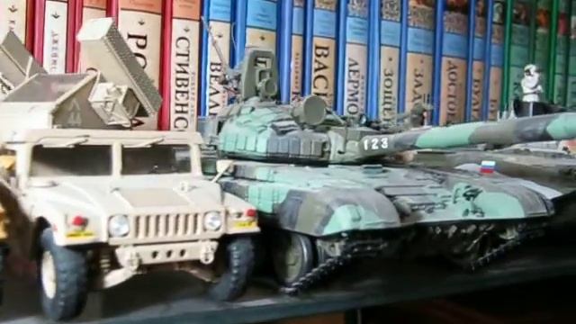 Небольшая коллекция военной техники в масштабе 1:35 смотреть онлайн