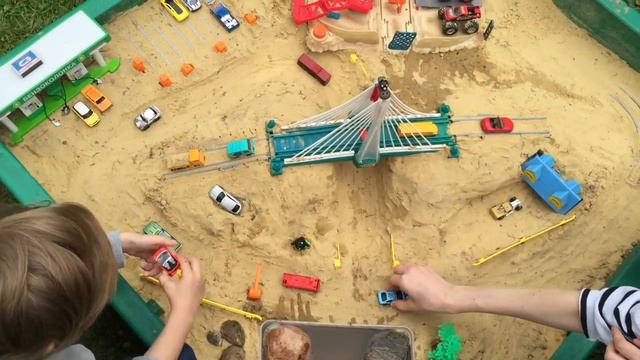 Супер Город в Песочнице! Строим и играем смотреть онлайн