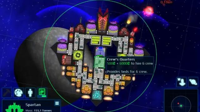 Прохождение Cosmoteer#1 Обзор+первый корабль смотреть онлайн