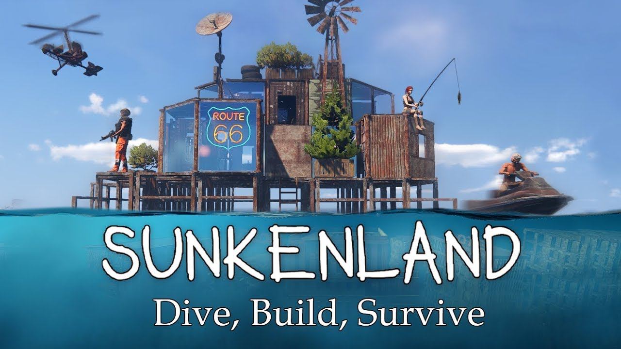 Sunkenland - Водный Мир #3 Выжить любой ценой. Самая интересная выживалка смотреть онлайн