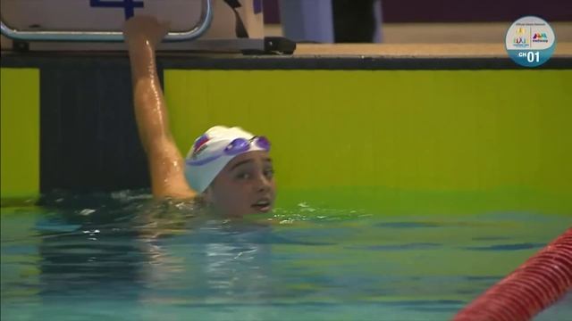 Philippines' Salvino wins Women's 100m Backstroke Finals by two seconds | Swimming SEA Games 2023 смотреть онлайн