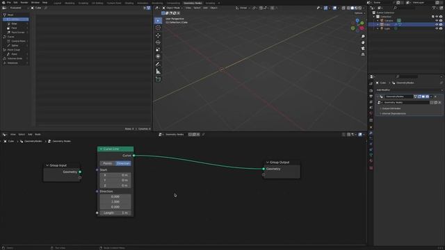 Loop cut in geometry nodes (Blender) смотреть онлайн