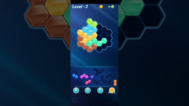 Block! Hexa Puzzle~Hero block 10 to 11 levels -level#2 смотреть онлайн