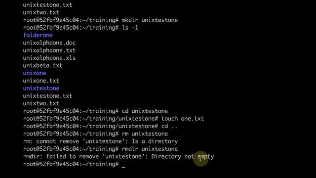 Unix / Linux tutorial - command - learn FAST - fundamentals - touch, rm, rmdir - Tutorial - Lesson смотреть онлайн