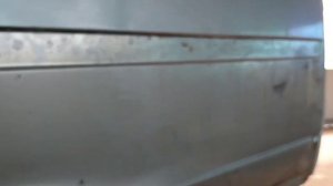 Замена задней левой боковины газель