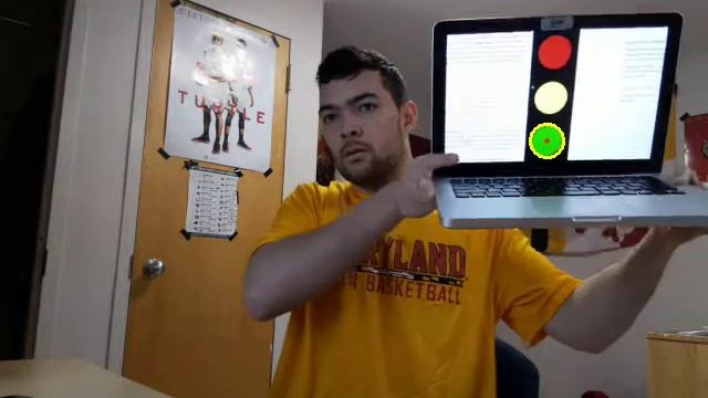 Tracking a green circle using OpenCV & Raspberry Pi смотреть онлайн
