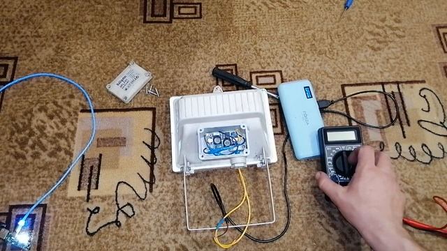 Переделка галогенного прожектора на светодиодный. смотреть онлайн