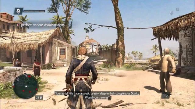 Assassin's Creed 4 Black Flag Gameplay Walkthrough Part 4 (PC) - 1080p GeForce GT 650M смотреть онлайн