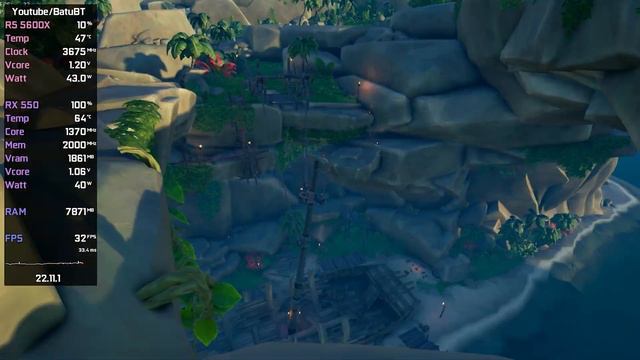 Sea of Thieves Season 8 | RX 550 | ALL SETTINGS смотреть онлайн
