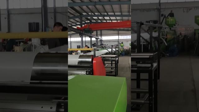 Линия для производства листа из вспененного полиэтилена смотреть онлайн