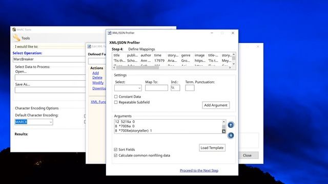 MarcEdit 7: JSON processing enhancements to the XML Profile Wizard смотреть онлайн