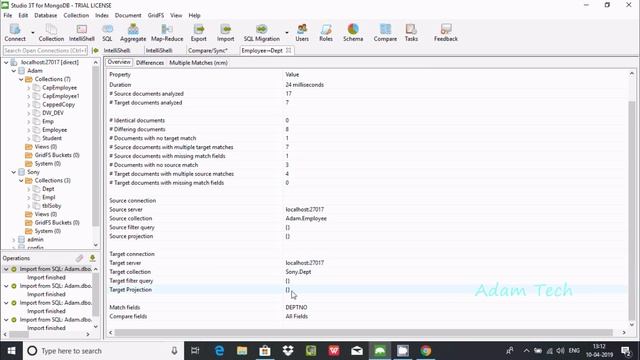 How to Compare MongoDB Collections смотреть онлайн