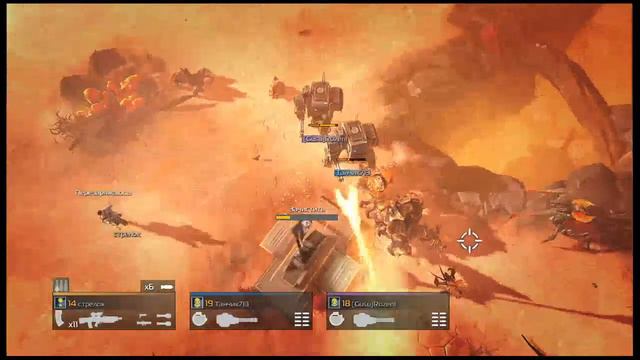 Helldivers - аля "звёздный десант" часть 6 / КООПЕРАТИВ Steam смотреть онлайн
