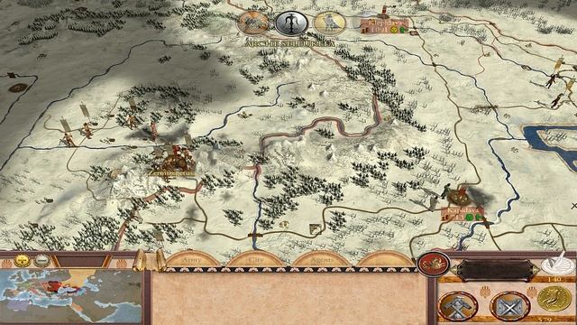 Let's play Europa Barbarorum 2 (M:TW) as Kimmerios Bosporos - part 101 "Turn 140" смотреть онлайн