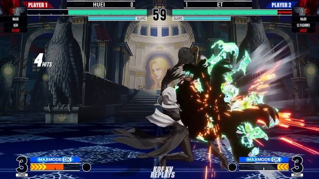 KOF XV ? ET (Geese/Najd/O.Yashiro) vs Huei (Sylvie/Najd/Ash) смотреть онлайн
