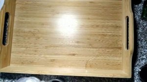 Поднос "Море" из эпоксидной смолы