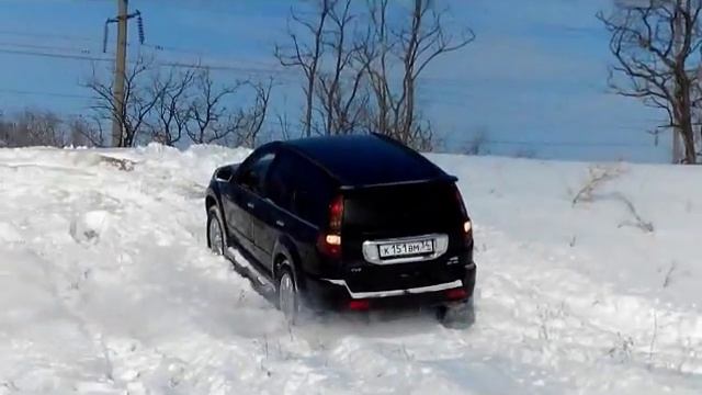 Ховер по снегу