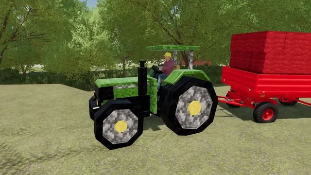 New Tractors on the Farm And a new Trailer for Transporting Vehicles - Test New Objects on Farm смотреть онлайн