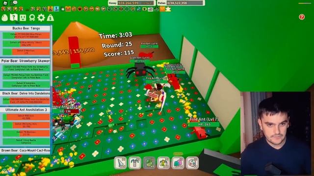 Быстрый фарм Jelly Bean в Bee Swarm Simulator смотреть онлайн