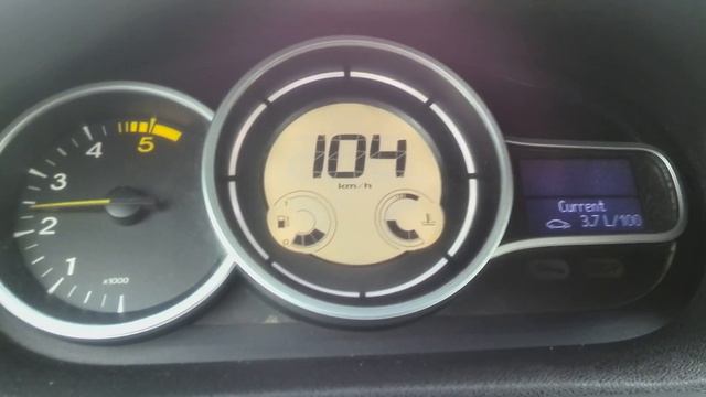 Расход топлива Renault Megane 3 1.5dci 2011, (Рено Мегане 3) смотреть онлайн