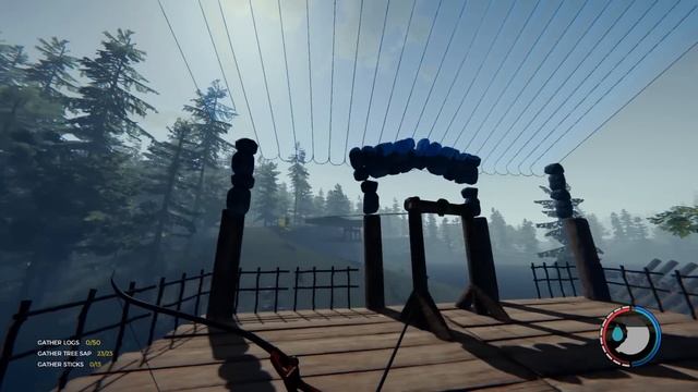 MEGA STORAGE FORT | The Forest Hard Survival S4 Episode 13 смотреть онлайн