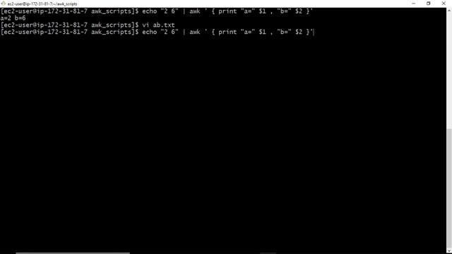 awk scripting | Reading variables from command line смотреть онлайн
