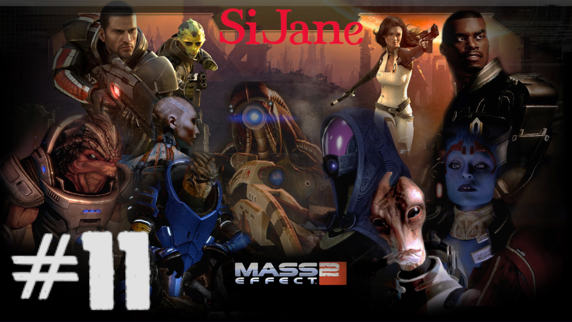 Mass Effect 2 стрим 11 Помогаем Миранде смотреть онлайн