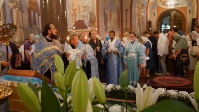 27.08.2022 Всенощное бдение с литией смотреть онлайн