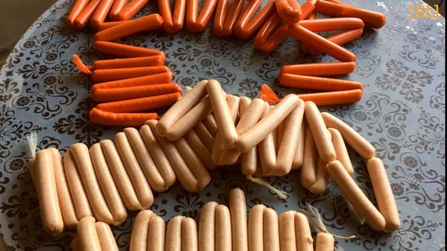 Куриные Сосиски из Куриной Грудки Сосиски Молочные Рецепт Домашняя Колбаса смотреть онлайн